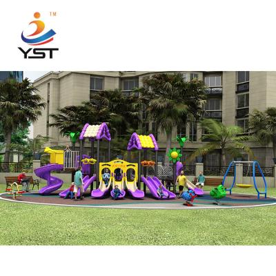 China Sandblasting Water Park Playground Equipment Plastic Playground Slide Anti Aging for sale
