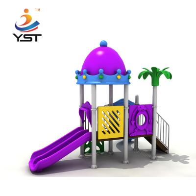 China 250cm Kids Playground Slide LLDPE PVC Backyard Swing Sets for sale