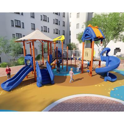 China LLDPE Children Plastic Playground Slide For Physical Fitness Anti Cracking for sale