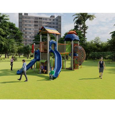 China LLDPE 304 Stainless Kids Playground Slide Attractive Children for sale