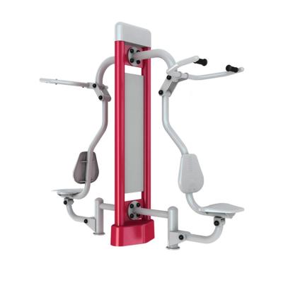 China 201 Stainless Steel Outdoor Workout Equipment Anti Uv Plastic for sale