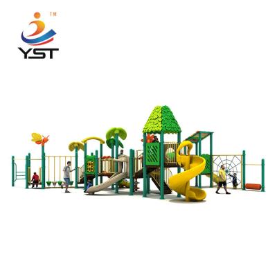 China Kindergarten Daycare Kids Playground Slide LLDPE Outdoor Playground Equipment for sale