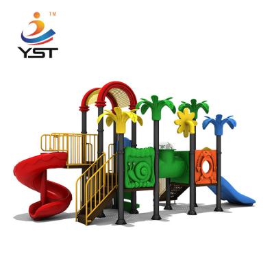 China Anti Crack LLDPE Park Childrens Outdoor Slide ISO8124 For 14 Years Old for sale
