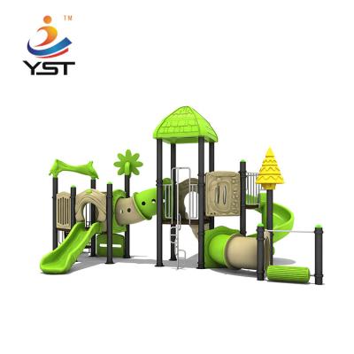 China Combined Entertainment Kids Outdoor Slide Anti UV With Rotaional Mould for sale