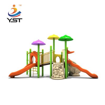 China Outdoor LLDPE Children Playground Equipment Slides With 114mm Post for sale