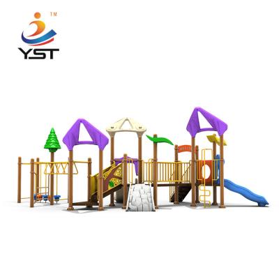 China PVC Foam Kids Playground Slide Combined With Galvanized Pipe for sale
