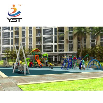 China ODM Rotational Mould HDPE Kids Playground Slide For 15 Kids for sale
