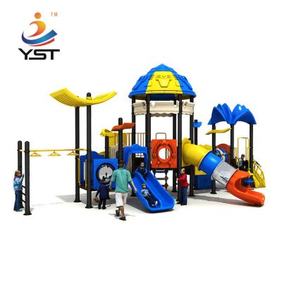 China Preschool Amusement Kids Playground Slide Color Powder Coated for sale
