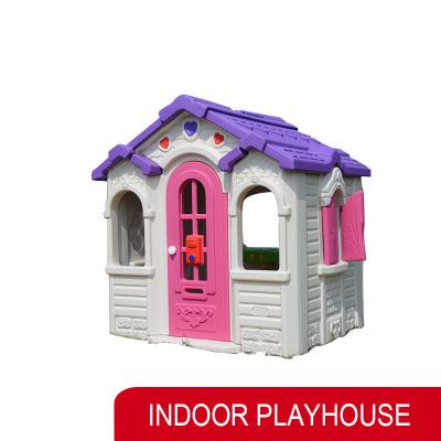 China Outdoor Indoor Plastic Playhouse Kindergarten Castle Cubby House For Kids for sale