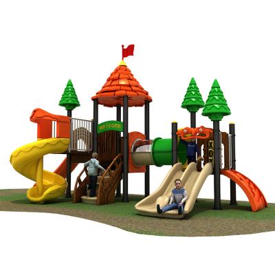 China Customized Outdoor Playgrounds Slide Large Amusement Park Toys For Children for sale