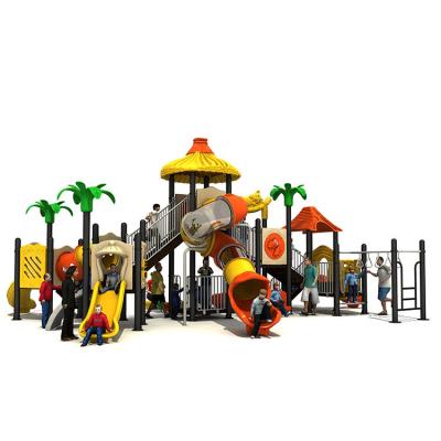 China Import LLDPE Outdoor Playground Slides Galvanized Steel Amusement Park Kids Plastic à venda