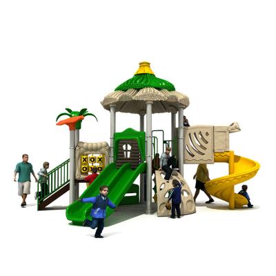 China Galvanized Pipe Post Children Playground Slide Multi Function For Garden Swing à venda