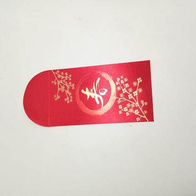 China Western Style Red Card Angbao Chinese Red Money Envelope For Wedding for sale