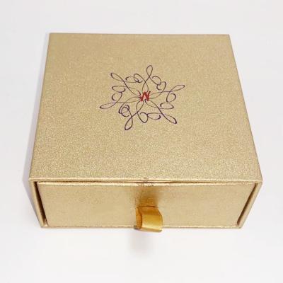 China Drawer Type Jewelry Paper Box Foldable Cardboard Gift Boxe For Jewellery Set for sale