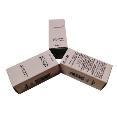 China Recyclable Cardboard Makeup Packaging Boxes Two Layer Drawer Paper Box for sale
