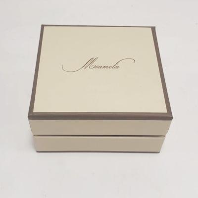 China High End Jewelry Paper Box Ice Creamy Color Cardboard Box Gift Packaging for sale