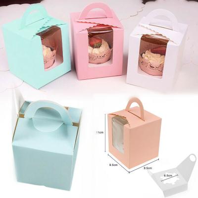 China Muffin Cake Cardboard Box for sale