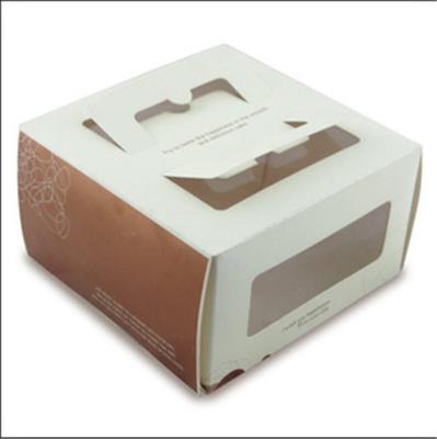 China Customized Cake Cardboard Box for sale