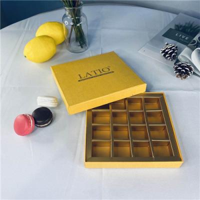 China Lightweight Lid Type Chocolate Packaging Box For Holiday Gift for sale