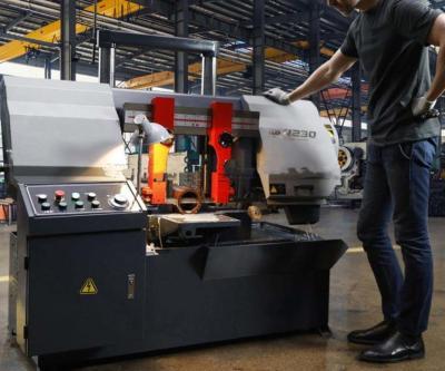Китай Автомат для резки ленточной пилы Cnc металла профиля трубы столбца двойника ISO продается