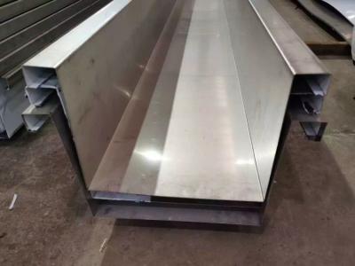 China 0.6mm To 8mm Stainless Steel Gutter Ss Decorative Profile Customized for sale