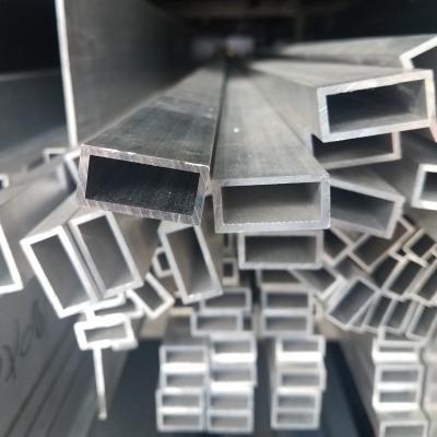 China 1100 6061 Tubos de alumínio retangulares anodizados Tubos de alumínio 7075 7A04 à venda