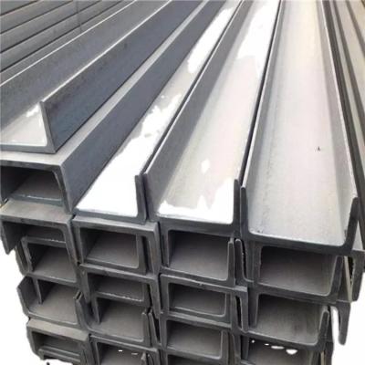 China Cold Bending Galvanized Steel Profile U Channel Profile Q235 Steel Beam Steel Channel for sale