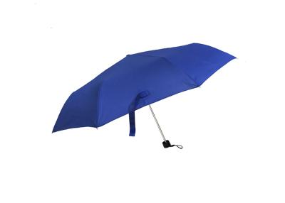 China Lightweight Aluminium Compact Travel Umbrella , Straight Handle Umbrella Size 21