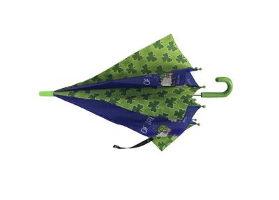 China Automatic Kids Compact Umbrella Polyeser Materials CMYK Full Printing Metal Ribs for sale