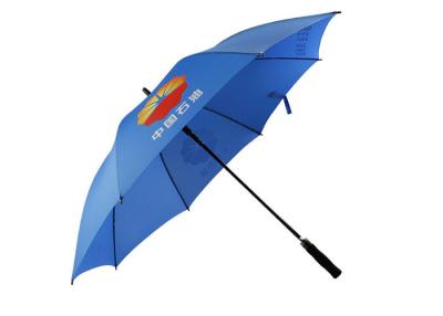 Chine Logo promotionnel automatique d'écran en soie de poignée d'EVA de parapluies de golf de plus grande taille à vendre