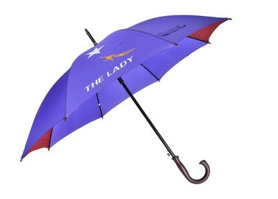 China 23 pulgadas del auto del marco metálico abierto de paraguas promocionales de los regalos, paraguas de encargo del golf del logotipo en venta