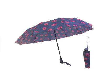 China Only Auto Open Small Folding Umbrella , Automatic Folding Umbrella Rain Proof for sale