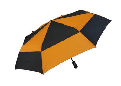 中国 空気によって出される二重おおい旅行サイズの傘の素晴らしい昇進の風の抵抗 販売のため