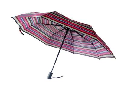 Chine Rayure faite sur commande Printting de mini d'arc-en-ciel parapluie automatique promotionnel de voyage à vendre