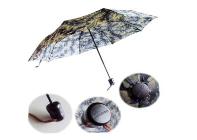 中国 カスタマイズされたロゴ自動旅行傘のギフトの手動容易な開いた多彩 販売のため