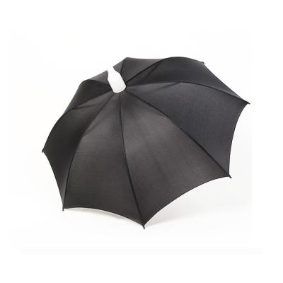 China Tampa plástica do guarda-chuva criativo reto telescópico nenhuma prova da chuva do gotejamento à venda