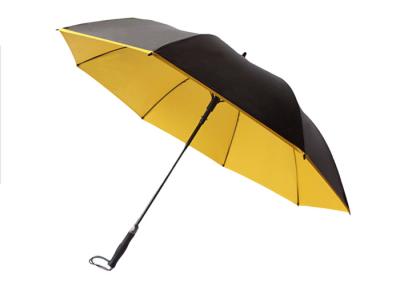 China 27 Zoll 8 täfelt Doppelschicht-kompakten Golf-Regenschirm zu verkaufen