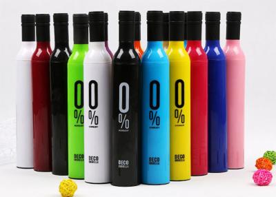 China 21 pulgadas de vino de la botella del paraguas de logotipo rico formado del color impreso para la promoción en venta