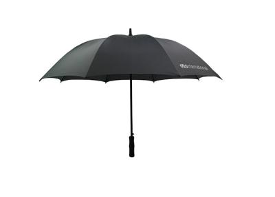 China Fiberglass Ribs RPET Long Shaft Golf Umbrella for sale