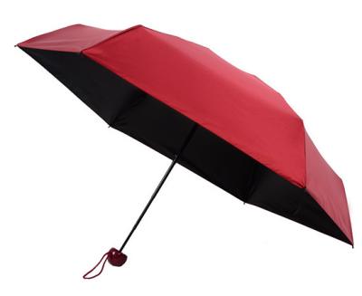 China Color Printing Easy Carrying Capsule 5 Foldable Umbrella for sale