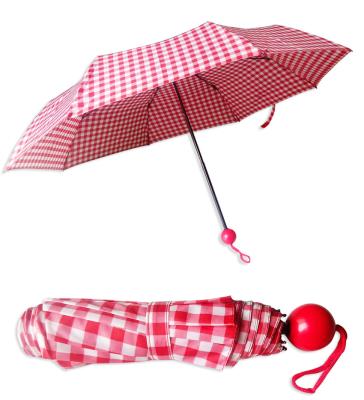 China Triple Folding Metal Ribs Foldable Umbrella For Men for sale
