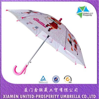 China BSCI Cartoon Pattern Windproof Childrens Folding Umbrella for sale
