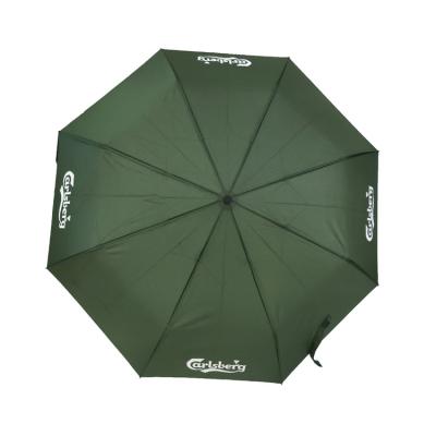 China BV Windproof 8 Panels Polyester 190T Folding Umbrellas for sale