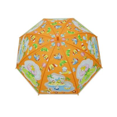 China UPF Cartoon POE Small Umbrella For Kids 21 Inches for sale