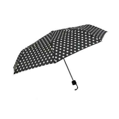 China Manual Open 190T Polyester Windproof Folding Umbrella For Women for sale