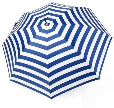 China Paraguas largo de la lluvia de la pongis del diámetro el 105CM para las señoras en venta