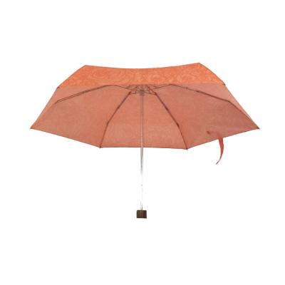 China Fibra de vidrio a prueba de viento 5 Mini Pocket Umbrella With plegable EVA Case en venta
