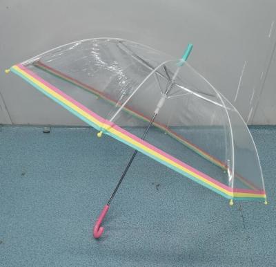 China AZO Free Auto Open 100cm Transparent POE Umbrella for sale