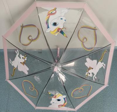 China 70cm Auto Open Dome Shape POE Kids Compact Umbrella for sale