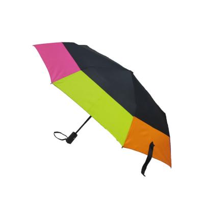 China Unique Handbag Design Sunscreen pongee Ladies Umbrella 3 Fold for sale